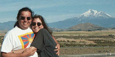 Tasha and I - Mt. Shasta